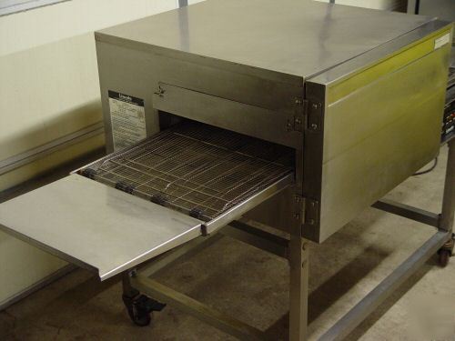 Lincoln impinger 1116 gas conveyor pizza oven propane