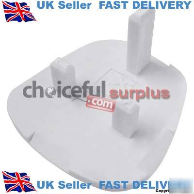 Mains socket safety covers pack of 5 no 