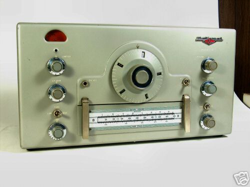 National radio hro-7 short wave receiver - very nice 