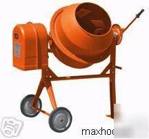 New brand large cement concrete stucco mixer 1/2 hp