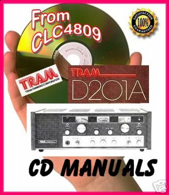 Tram diamond D201A cb radio cd manual D201-a