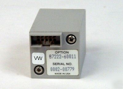 Agilent / hp 87222-60011 50 ghz coaxial switch 87222E