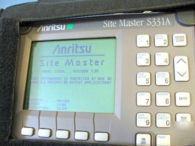 Anritsu wiltron site master S331A cable test S331 a