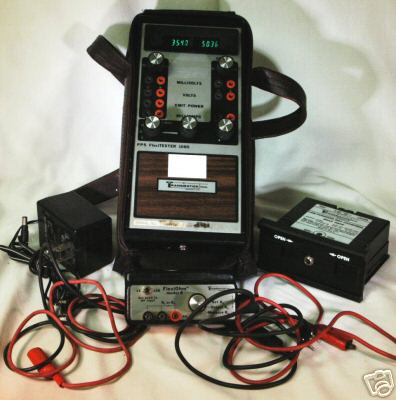 Electronic transmation test unit volt amp mamps
