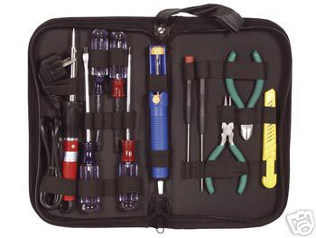 New 11 piece tool kit w/ case - 