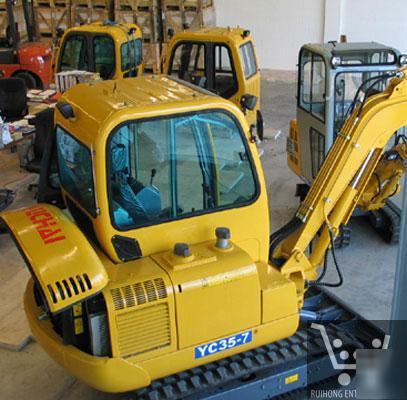 New mini crawler excavator - tractor YC35-6