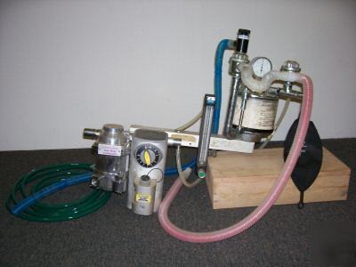 Vms wall mount-veterinary anesthesia machine-used