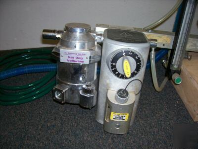 Vms wall mount-veterinary anesthesia machine-used