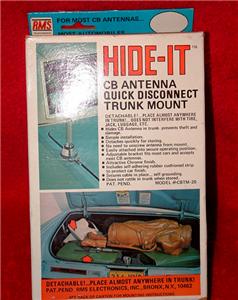  hide-it cb antenna quick disconnect trunk mount