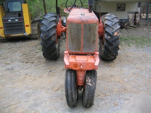 1939 allis chalmers wc farm tractor