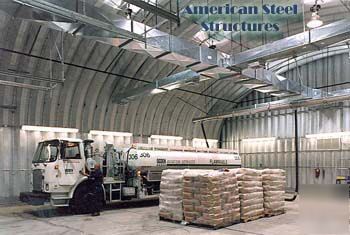 American steel buildings S35X60X15 metal workshop kit