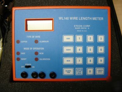 Etcon WL140 wire length meter 