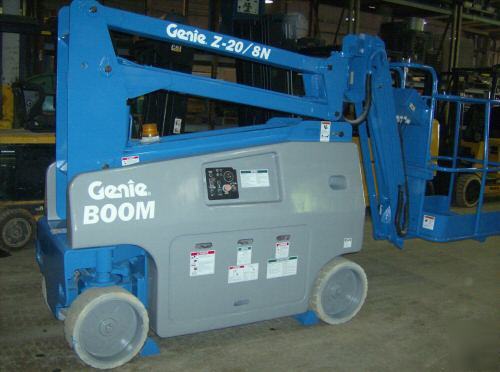 Genie knuckle boom #5535 electric, non mark solid tires