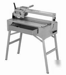 1.5 hp bridge tile saw with stand 91009
