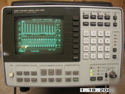 Hp 3561A 100KHZ dynamic signal analyzer, excellent