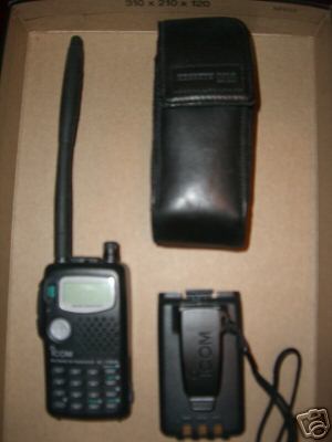 Icom ic-T81A handheld multi/ quadband fm transceiver