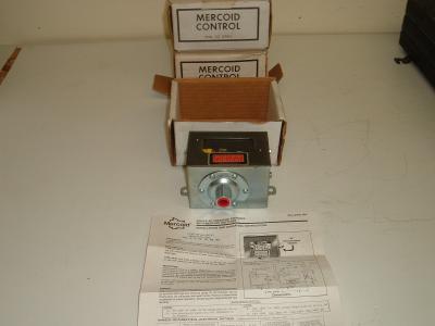 Mercoid pressure swiches with mercury swiches lot of 3 