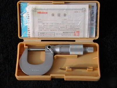 New mitutoyo outside micrometer 0.001-1