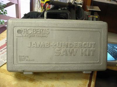 Roberts circular undercut 10-40 4.5 inch jamb saw 