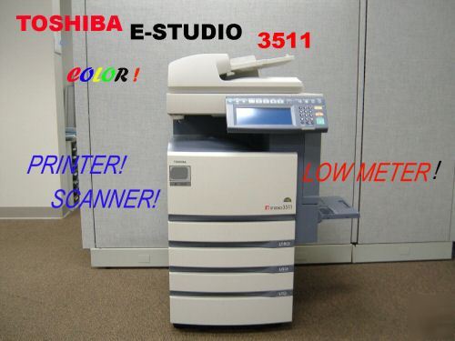 Toshiba 3511 color copier, network printer, scanner