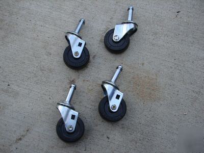 4 urethane swivel casters generic replacements