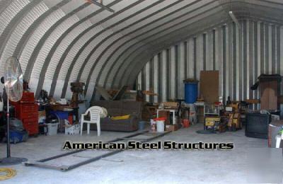 American steel buildings A35X50X14 metal garage kit