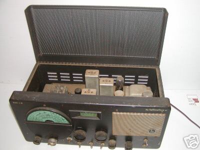 Antique hillicrafter short wave radio works great