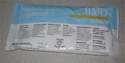 Bmd soluble powder 51.2 grams bactracin (bulk)