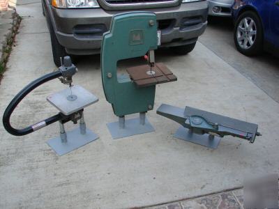 Closeout on 2 stands for your bandsaw, jointer, jigsaw,