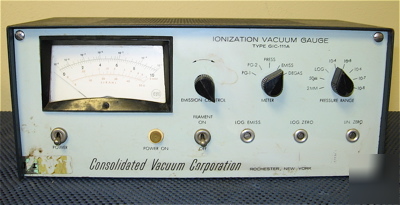 Cvc ionization vaccum gauge gic-111A
