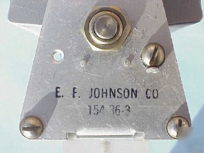 E. f. johnson co. 154-36-3 ham radio roller coil 
