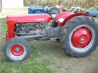 Ferguson 35 gas tractor restored