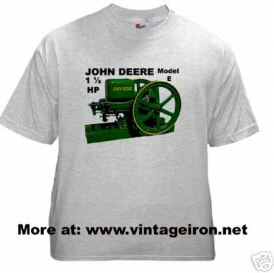 John deere engine t shirt