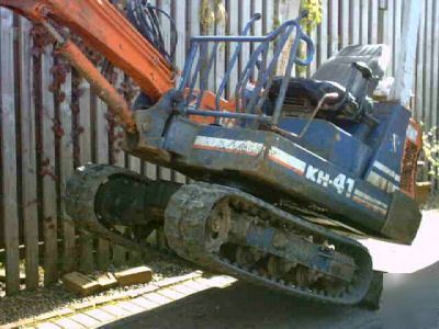 Kubota kh 41 1.5 ton mini digger excavator, longest arm