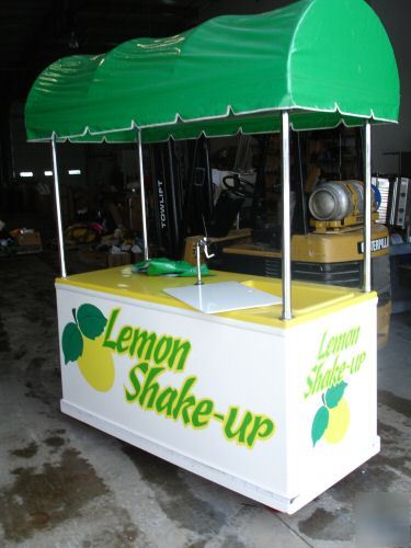 Lemonade concession cart