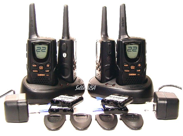 New 4 pak walkie talkie 10 mile two 2 way radio brand 