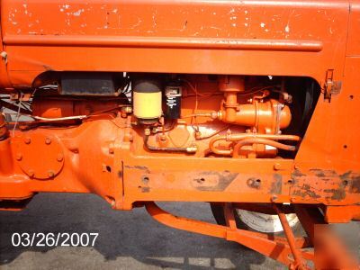 Rare allis- chalmers d-15 gas engine tractor #4622