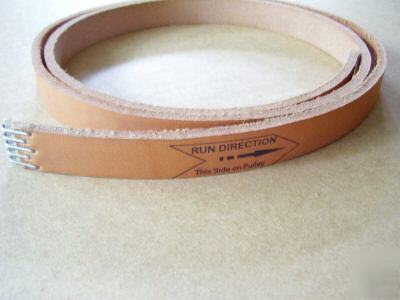 South bend lathe leather drive belt 3/4