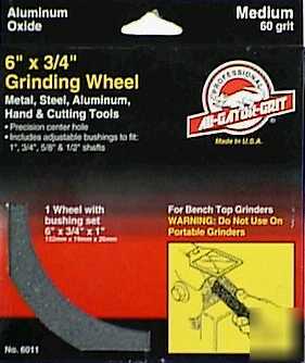 Wheel grind 6X3/4X1