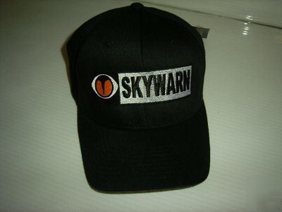 Custom embroidered skywarn logo hats - caps
