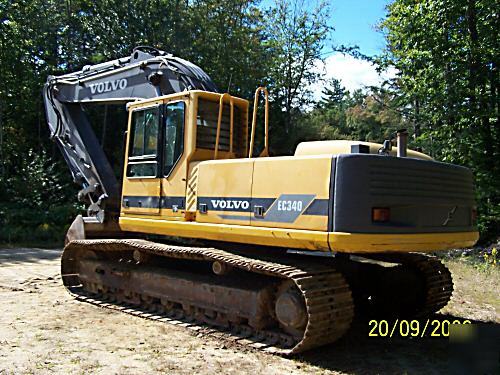Excavator 1997 volvo EC340 low hours 