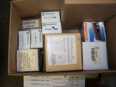 Huge box of electrical supplies