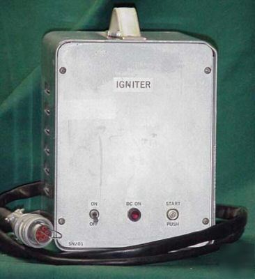 Igniter spellman 9000 volt power source 9 kv