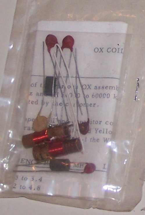 International crystal ex experimenters kits,ox osc coil