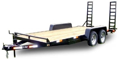 New 18FT tandem equipment trailer skid steer, mini exc