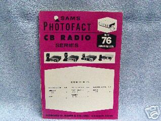 Sams photofact cb radio manual #76