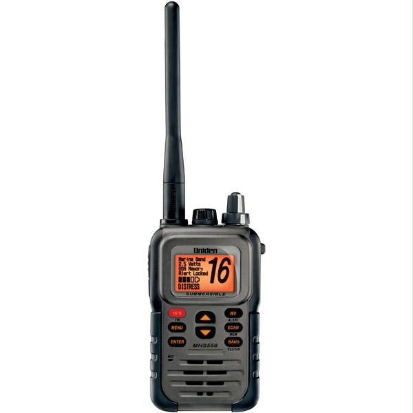 Uniden mhs-550 uniden marine vhf hand-held radio