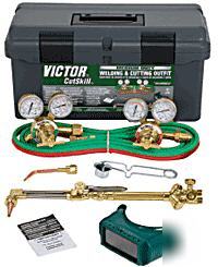 Victor cutskill toolbox cutting torch outfit