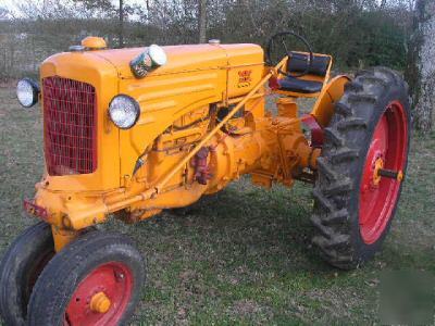 Vintage minneapolis moline model ? 194? tractor