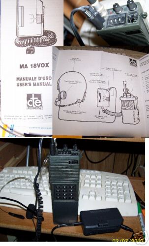 Vox unit and headset for icom IC2AT IC3AT IC4AT 